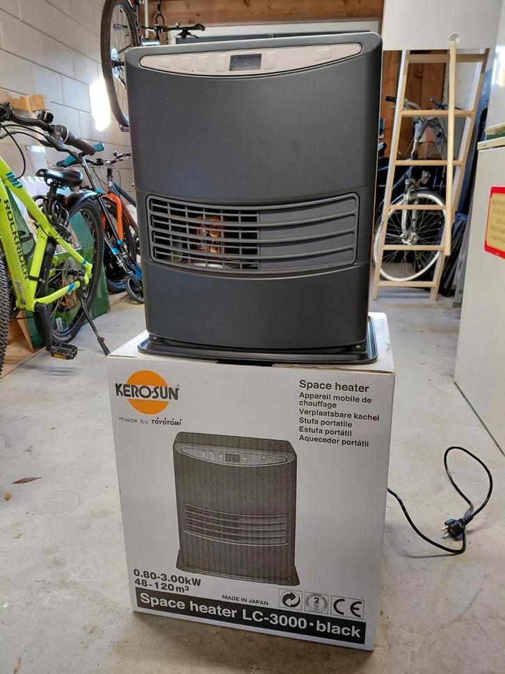 Kerosun LC3000 Petroleumkachel - Zuinig en Efficiënt, Huis en Inrichting, Kachels, Gebruikt, Vrijstaand, Petroleumkachel, Overige brandstoffen