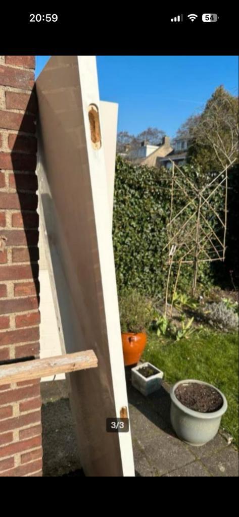 Svedex Superlak afgelakte deur SSH1, Doe-het-zelf en Verbouw, Deuren en Horren, Gebruikt, Binnendeur, 200 tot 215 cm, 80 tot 100 cm