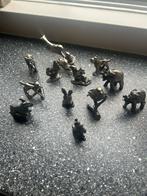 Tinnen Figuurtjes Dieren - 12 Stuks, Ophalen of Verzenden, Gebruikt, Dier