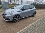 Zeer mooie peugeot 208 GT-LINE BJ 2019 panoramadak, Ophalen, Handgeschakeld, 1200 cc, Zilver of Grijs