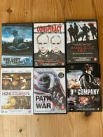6 DVD’S OVER DE STRIJD VAN SOLDATEN IN OORLOGEN, Vanaf 16 jaar, Ophalen of Verzenden, Zo goed als nieuw, Oorlog