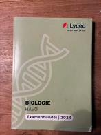 Biologie Havo Examenbundel 2024 Lyceo, Boeken, Schoolboeken, Ophalen, Gelezen, HAVO, Biologie