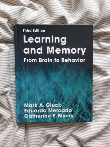 Learning and Memory (Hardcover) - ISBN 9781319154059 beschikbaar voor biedingen