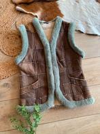 Vintage afghan waistcoat M patchwork wollen gilet, Maat 38/40 (M), -, Ophalen of Verzenden, Zo goed als nieuw