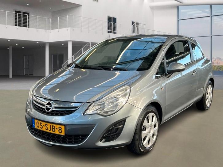 Opel Corsa 1.2 16V 3D 2011 Grijs inclusief nieuwe apk, Auto's, Opel, Bedrijf, Corsa, Benzine, A, Hatchback, Handgeschakeld, Origineel Nederlands