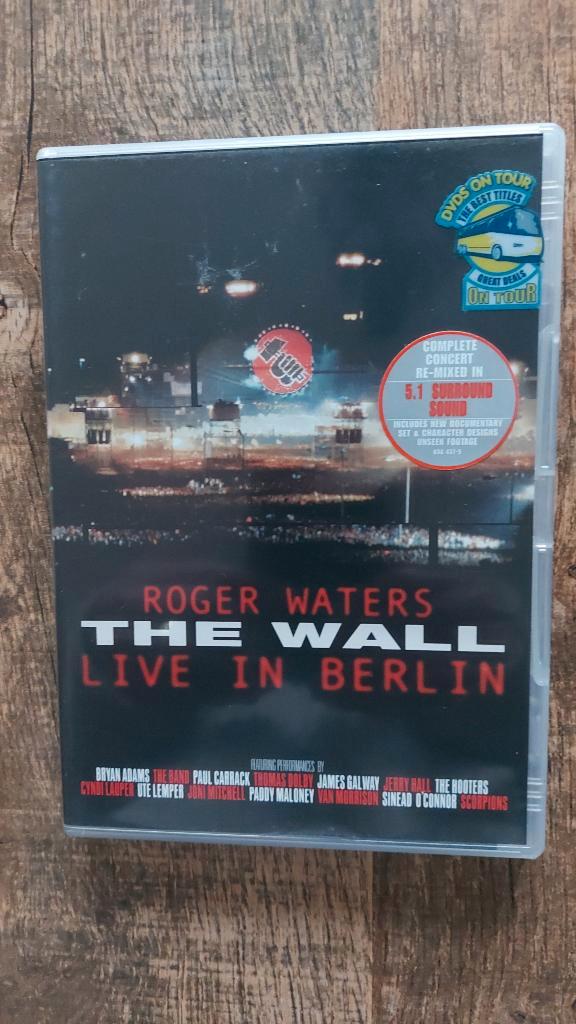 DVD Roger Waters / The Wall - live in Berlin (1990), Cd's en Dvd's, Dvd's | Muziek en Concerten, Zo goed als nieuw, Muziek en Concerten
