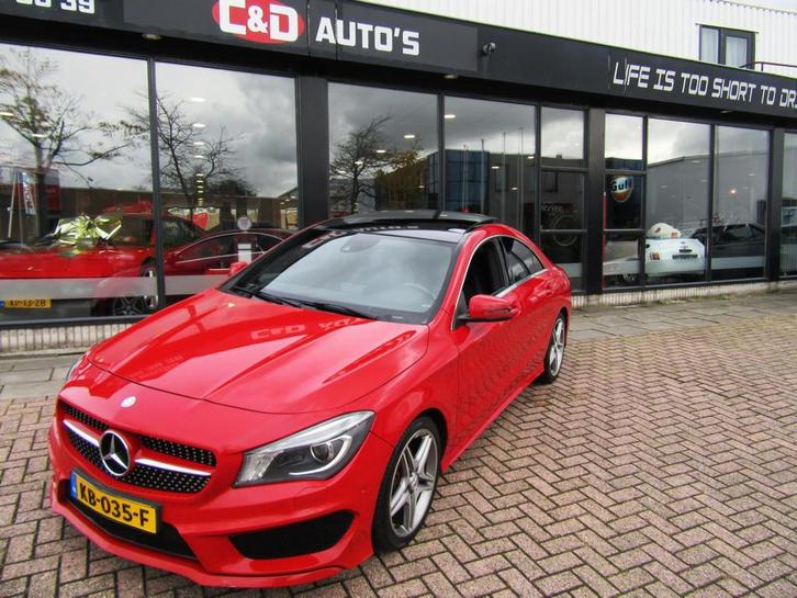 Mercedes-Benz CLA-klasse 200 Edition 1 AMG AUT 2013 UNIEK, Auto's, Mercedes-Benz, Bedrijf, Te koop, CLA, ABS, Achteruitrijcamera