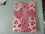 Leuke roze pyjama met poezenvoetjes, Nieuw 110-116, Kinderen en Baby's, Kinderkleding | Maat 110, Nacht- of Onderkleding, Meisje