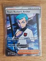 Team Rocket's Archer #223 Pokemon Destined Rivals, Ophalen of Verzenden, Zo goed als nieuw, Losse kaart