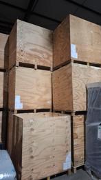 62 houten kisten 120 cm B 100 Diep 130 hoog, Doe-het-zelf en Verbouw, Kratten en Dozen, Gebruikt, 100 cm of meer, 60 cm of meer