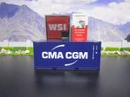 Wsi 04-2083 Premium Line , 20FT Container CMA CGM, Ophalen, Nieuw, Bus of Vrachtwagen, Wsi