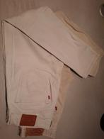 Levis 501, wit en beige 34 x 34, Ophalen of Verzenden