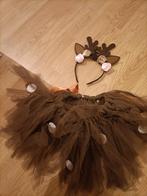 Carnaval hertje diadeem en rok, Ophalen of Verzenden, Meisje