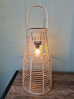 Staande lamp / boho / Ibiza / bamboe / rotan, Ophalen, Zo goed als nieuw, Ibiza look