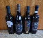 4 Italiaanse rode wijnen., Verzenden, Nieuw, Italië, Rode wijn
