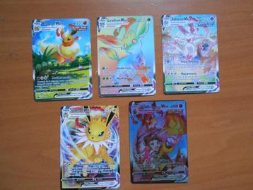 verzameling Spaanse pokemonkaarten  V-Max etc. beschikbaar voor biedingen