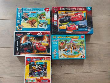 Set van 5 leuke puzzels 