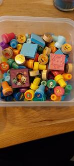 Stempel verzameling - Letters, Gabby, Paw Patrol, Frozen, Ophalen of Verzenden, Gebruikt, Houten stempel