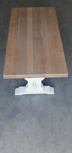 Massief Eiken Kloostertafel 160x86cm, Huis en Inrichting, Ophalen, Gebruikt, Eikenhout, 50 tot 100 cm
