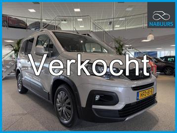Peugeot Rifter 1.2 110pk Allure, Cruise, Navi, Clima beschikbaar voor biedingen