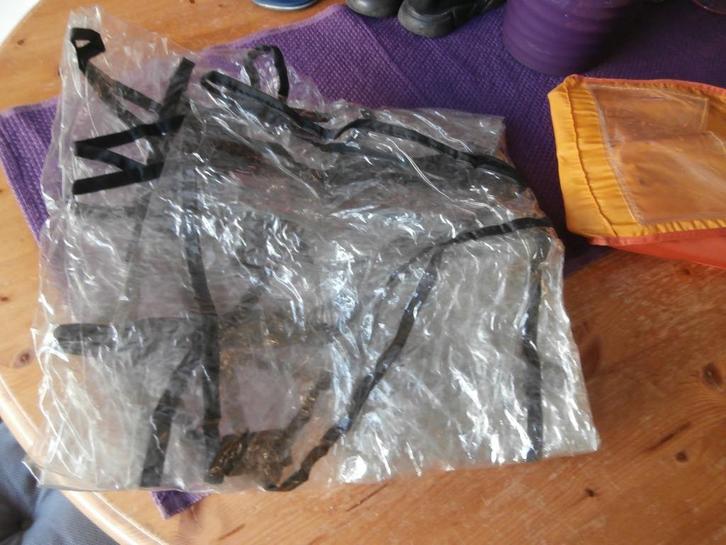 regenhoes voor dubbele kinderwagen buggy easy walker in tas, Kinderen en Baby's, Kinderwagens en Combinaties, Zo goed als nieuw