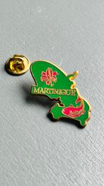 Martinique roze - caribisch frankrijk verguld 24k goud, Ophalen of Verzenden, Zo goed als nieuw