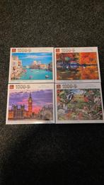29 King puzzels met puzzel opbergmap, Hobby en Vrije tijd, Denksport en Puzzels, Ophalen, 500 t/m 1500 stukjes, Zo goed als nieuw