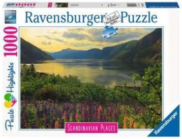 Ravensburger: Scandanavian Places: Fjord in Noorwegen 1000 s beschikbaar voor biedingen
