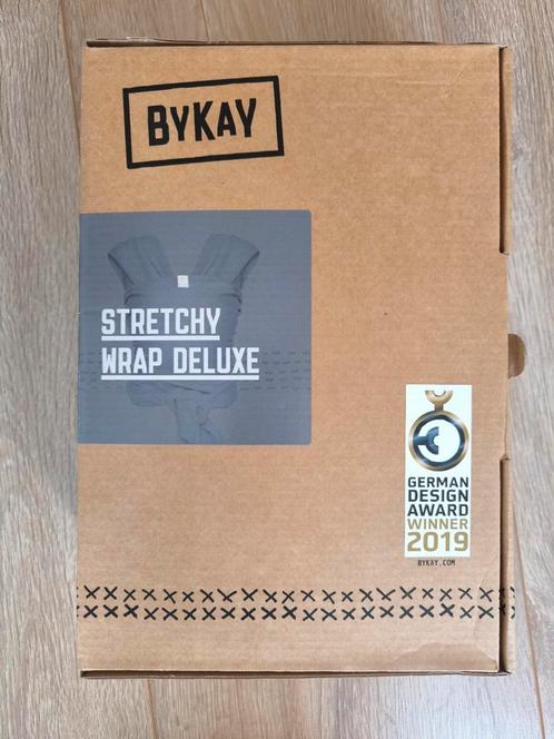 Bykay draagdoek stretchy wrap deluxe maat L, Kinderen en Baby's, Babydragers en Draagdoeken, Zo goed als nieuw, Draagdoek, Ophalen of Verzenden