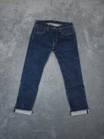 Levi Broek 501 W33 L32 Selvedge Denim Straight Fit Jeans, Blauw, ., Ophalen of Verzenden, Zo goed als nieuw