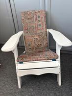 Houten kinder loungestoel, Tuin en Terras, Tuinstoelen, Ophalen, Zo goed als nieuw, Hout