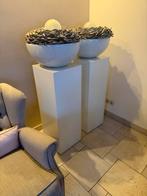Luxe witte zuilen zo goed als nieuw!, Huis en Inrichting, Woonaccessoires | Zuilen en Pilaren, Ophalen of Verzenden, Zo goed als nieuw