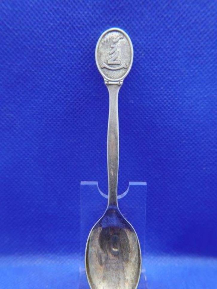 Echt zilveren Lepeltje: Emergris  Zorginstelling Zeeland, Antiek en Kunst, Antiek | Goud en Zilver, Zilver, Verzenden