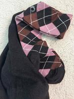 Argyle Sokken - Maat 39-42, Sokken en Kniesokken, Bruin, Nieuw, Ophalen of Verzenden