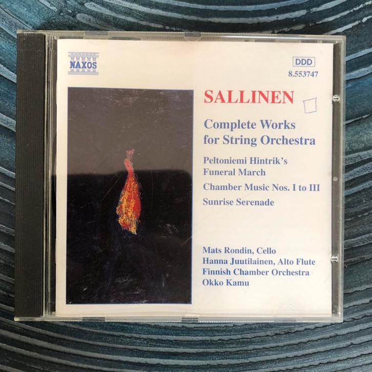 Sallinen - Complete Works for String Orchestra - Naxos, Cd's en Dvd's, Cd's | Klassiek, Zo goed als nieuw, Orkest of Ballet, Modernisme tot heden