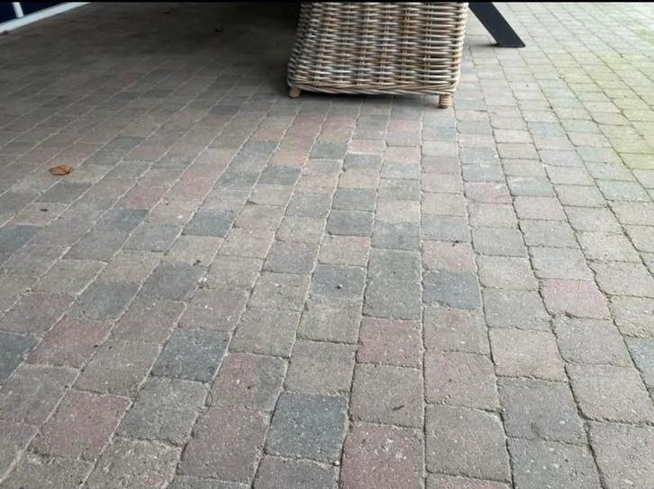 Gratis Trommel stenen / klinkers - ca. 7m2 - Ophalen!, Tuin en Terras, Tegels en Klinkers, Gebruikt, Klinkers, Beton, 5 tot 10 m²