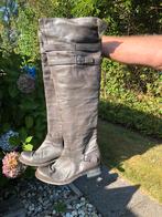 Knielaarzen van leer, maat 39 Taupekleur, Ophalen of Verzenden, Zo goed als nieuw, Overige kleuren, Hoge laarzen