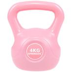 PVC Kettle Bell | Kettlebell | 4 kg | Roze, Ophalen, Zo goed als nieuw, Buik, Kettlebell