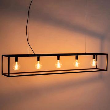 Rechthoekige hanglamp voor 5 lampen beschikbaar voor biedingen