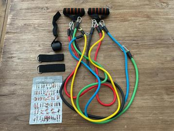 Weerstandsbanden / Fitness Elastieken Set ( nieuw!!) beschikbaar voor biedingen