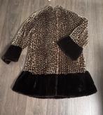 Bontjas met luipaardprint (maat L/XL), Ophalen of Verzenden, Gedragen, Maat 42/44 (L), Bruin