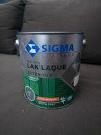 Sigma Lak Exterieur Satin - 2.5L - Grijs, Ophalen of Verzenden, Zo goed als nieuw, Lak, Grijs