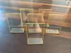 6 lijstjes van hard plastic voor bv bruiloft, Ophalen of Verzenden, Gebruikt, Versiering, Geboorte of Huwelijk