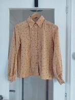 Vintage blouse maat S, Oranje, Ophalen of Verzenden, Vintage, Maat 36 (S)
