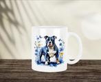 American Bully Delfts Blauwe mok, Huis en Inrichting, Keuken | Servies, Ophalen of Verzenden, Nieuw, Overige stijlen, Kop(pen) en/of Schotel(s)