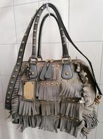 Damestas Dolci & Gabbana grijs suède met franjes € 100,00, Ophalen of Verzenden, Gebruikt, Grijs, Handtas