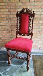 Te koop: Antieke Franse stoel in renaissance stijl, Ophalen