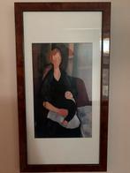 Modigliani Kunstprint - Vrouw met Kind, Ophalen of Verzenden