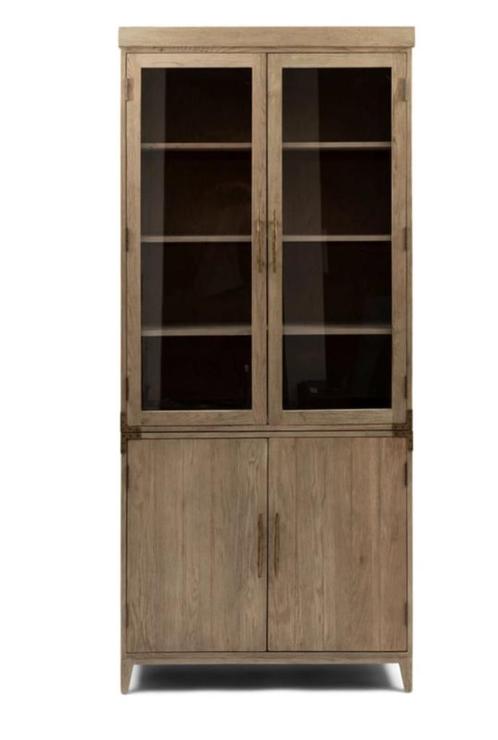 Nieuw - Riviera Maison Brescia Cabinet Vitrine Buffet kast, Huis en Inrichting, Kasten | Buffetkasten, Nieuw, 200 cm of meer, 100 tot 150 cm