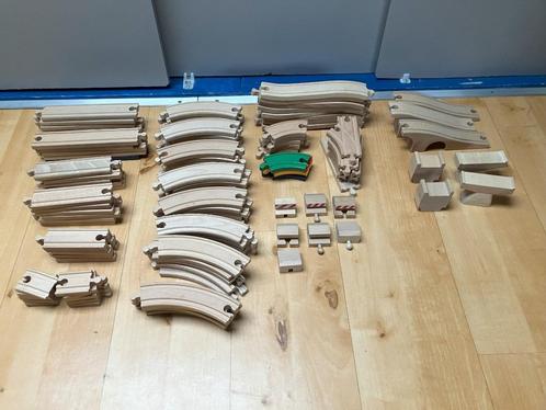 BRIO Houten Treinset, Kinderen en Baby's, Speelgoed | Houten speelgoed, Zo goed als nieuw, Rij- of Hobbelspeelgoed, Ophalen